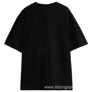 Custom Logo T Shirt Printing Plain Oversized tshirt